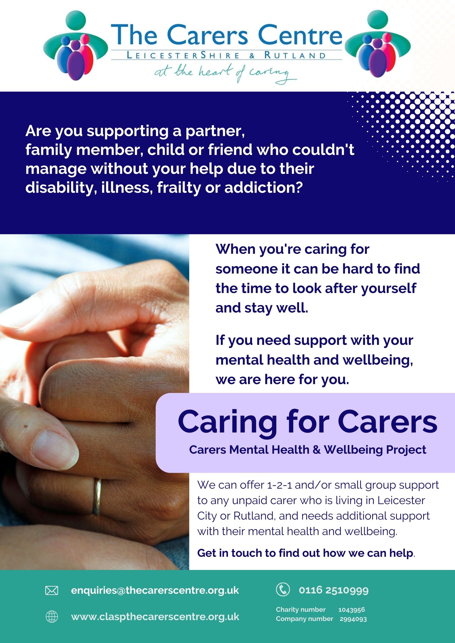 Caring for carers poster