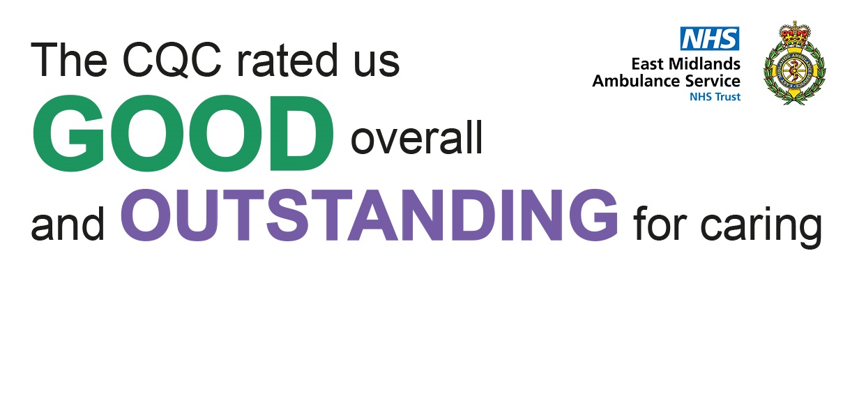 EMAS CQC results: "The CQC rated us GOOD overall and OUTSTANDING for caring"