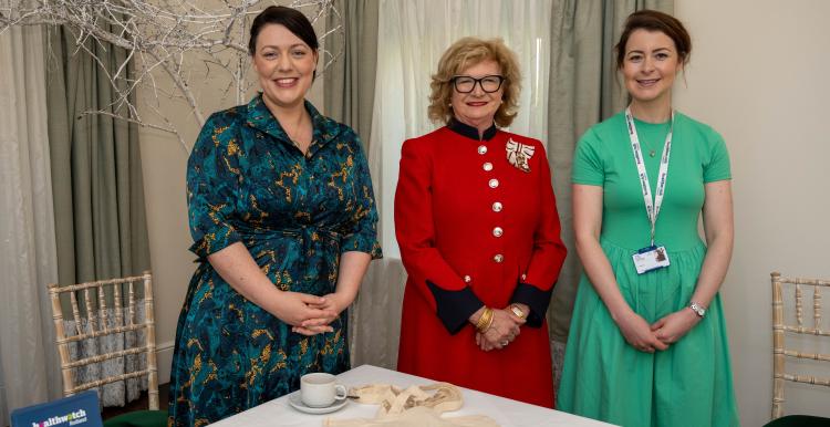 Hollie with Alicia Kearns and Sarah Furness Dementia Action Week