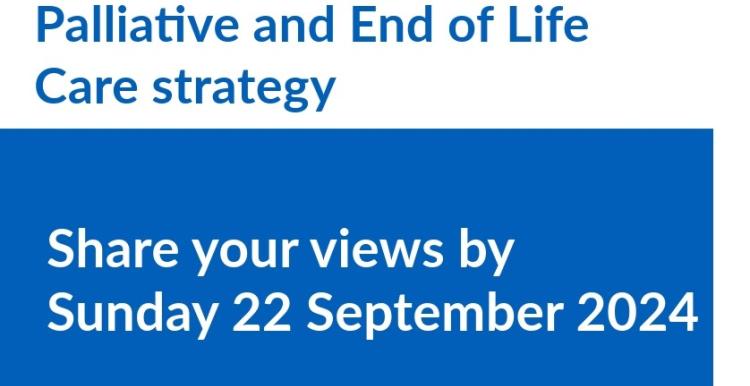 Palliative, end of life strategy engagement poster