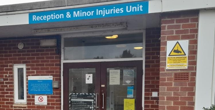 Minor injuries entrance