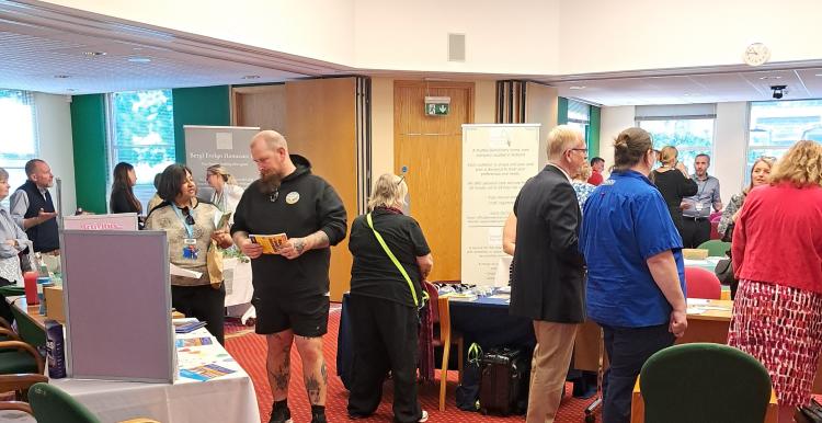 People at dementia event