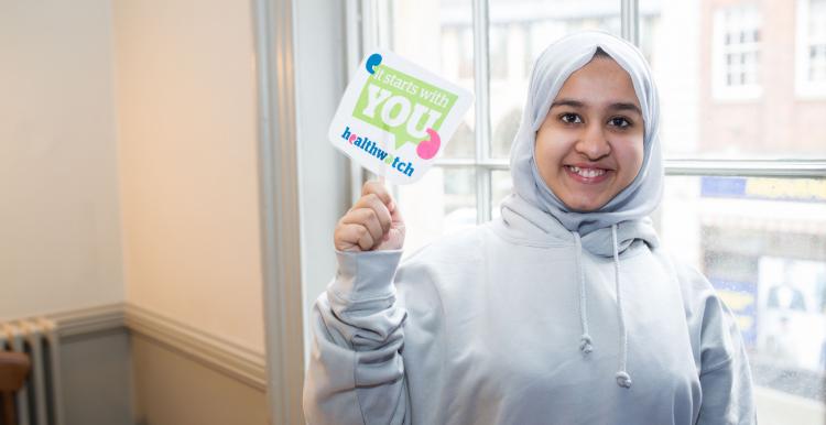 Young healthwatch member