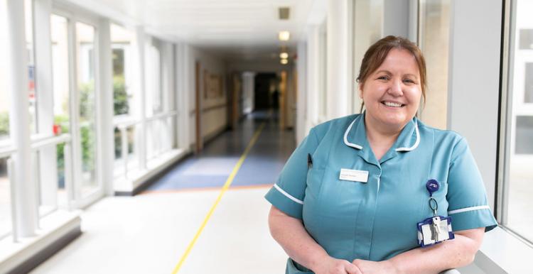 a nurse at a hospital