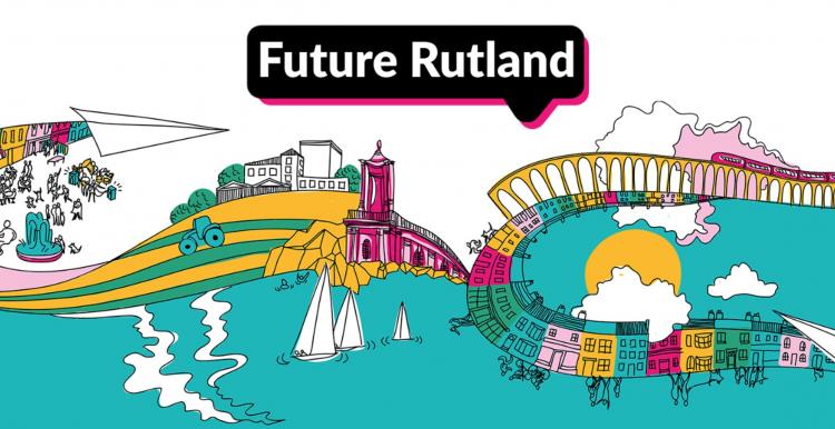 Future Rutland, county cartoon illustration