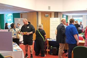 People at dementia event