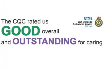 EMAS CQC results: "The CQC rated us GOOD overall and OUTSTANDING for caring"