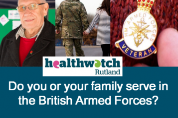 Armed Force Social Media image - "Do you or your family service in the British Armed Forces? We want to hear from you!"