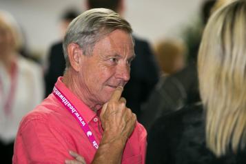 Healthwatch staff member at a conference