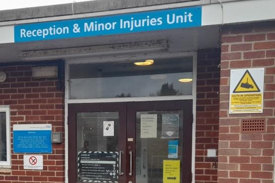 Minor injuries entrance