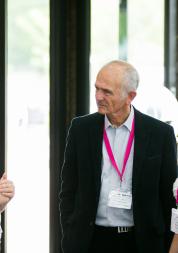 Healthwatch volunteer talking